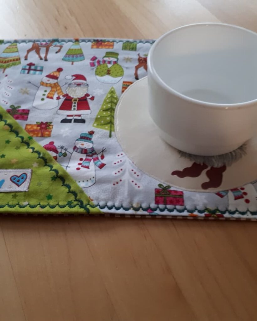 Christmas table decorations