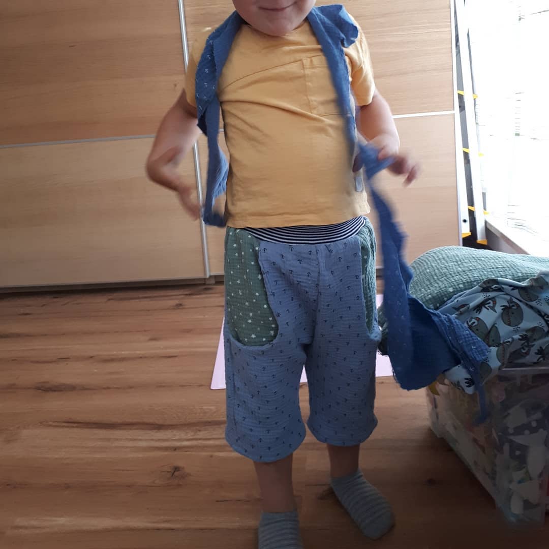 Muslin shorts and pants